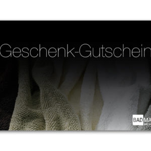 Badaccessoires Gutschein