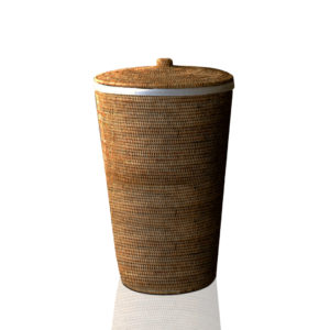 Decor Walther Wäschebehälter BASKET WB - Rattan dunkel