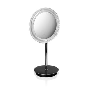 Decor Walther Standkosmetikspiegel TOUCH beleuchtet chrom