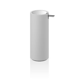 Decor Walther Standseifenspender STONE SSP Chrom - Farbe weiss